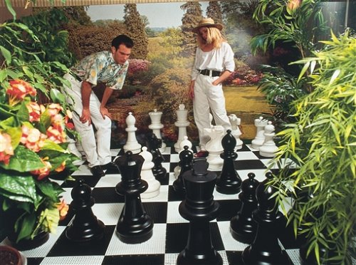 große Schachfiguren
