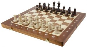 Turnier-Schachspiel nach Staunton 42 x 42 cm
