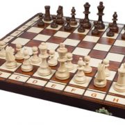 Holz-Schachspiel Castilla, 42 x 42 cm