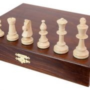 Albatros - Holz-Schachfiguren nach Staunton 5