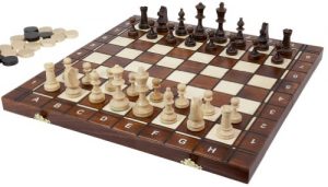 Albatros Holz-Schachspiel + Backgammon MATADOR