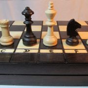 ChessEbook-Schachspiel-Dame-Backgammon-40-x-40-cm-Holz-0-0