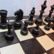 ChessEbook-Schachspiel-Dame-Backgammon-40-x-40-cm-Holz-0-2