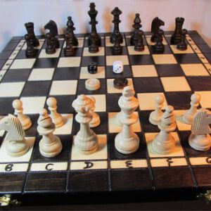 Schachspiel + Dame + Backgammon
