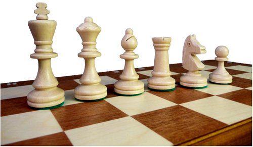 Schachbrett 35x35 cm KH 65 mm Holz Schachspiel Staunton Nr Schach; Turnier 3 