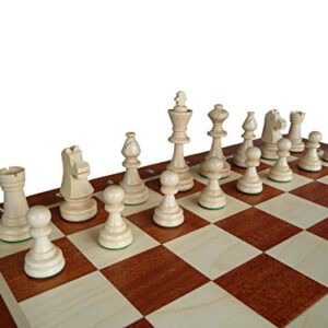 Turnier - Schachspiel Staunton 53 x 53 cm