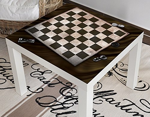 Design-Tisch Schachbrett