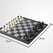 ETGtekTM-Tragbare-Reise-Magnetic-Chess-Set-faltbare-Brett-Schach-Spiel-25x25cm-Relax-0-3