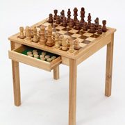 MAXI-Schach-und-Dame-mit-XXL-Figuren-aus-hochwertigem-Holz-hohe-Stabilitt-mit-2-Schubladen-Mae-des-Tisches-B-x-H-x-T-68-x-68-x-68-cm-0-5