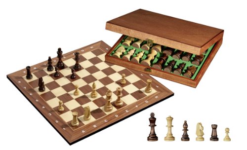 Philos-2503-Turnierschachset-mit-Schachbrett-und-Schachfiguren-in-Figurenbox-0