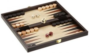 Reiseschach-Backgammon-Dame-Set