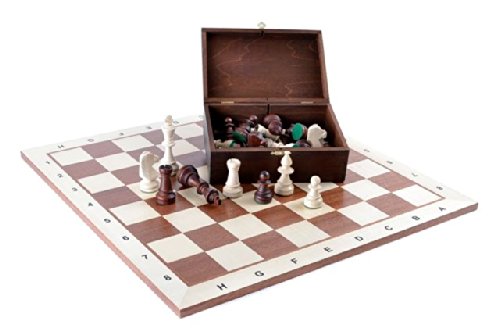 Profi-Schach-Set-Nr-6-DSB-Schachbrett-6-Schachfiguren-Staunton-6-Koffer-Schachspiel-aus-Holz-0