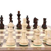 Schach-NUSSBAUMHOLZ-Nr-5-Schachspiel-aus-Holz-Schachbrett-Staunton-No-5-0-1