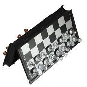 Schachspiel-Kunststoff-Magnetisch-Pdagogische-Schachbrett-fr-ab-6-Kinder-25x25cm-0-1