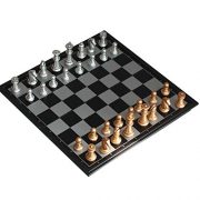 Schachspiel-Kunststoff-Magnetisch-Pdagogische-Schachbrett-fr-ab-6-Kinder-25x25cm-0-5