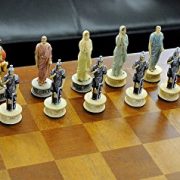 Schachtisch-Spieltisch-Spielbrett-Schachbrett-Mahagoni-NEU-0-2