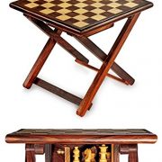 Stylla-London-Handmade-Sheesham-Wood-Cross-Leg-Folding-Coffee-Table-Chess-Game-by-Stylla-London-0-0