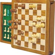 Zap-Impex--Holz-magnetischen-Reisespiel-Schach-Box-und-Fach-10-Zoll-0-0